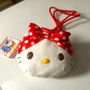 hello kitty Hawaii Dcut Purse With Rope Rosie Bandana